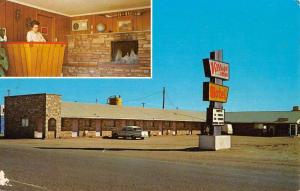 Van Horn Texas Village Inn Motel Multiview Vintage Postcard K35788