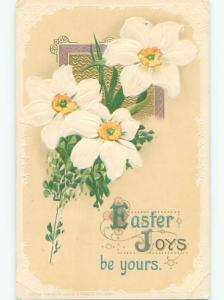 Pre-Linen BEAUTIFUL EASTER LILY FLOWERS k2680
