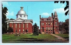 ALBION, NY New York ~ Historic  Orleans County COURT HOUSE  c1950s Postcard