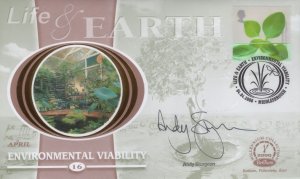 Andy Sturgeon TV Gardener Environmental Viability Hand Signed FDC