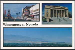 Winnemucca NV, Nevada - Main Street and Aerial Views - pm 1994