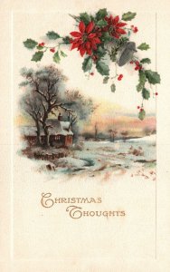 Vintage Postcard 1910's Christmas Thoughts Special Holiday Season's Greetings