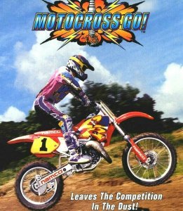 Motocross Go Arcade Flyer Original 1997 NOS Promo Motorcycle Dirt Bike Race Art