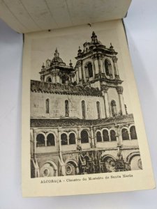 1910s Alcobaca Portugal Postcard Folder Souvenir Photo Booklet Alberto Malva A20