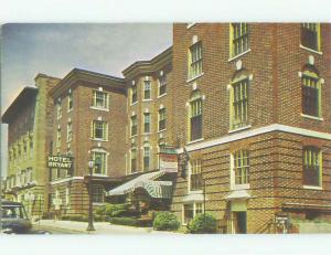 Unused Pre-1980 BRYANT HOTEL Brockton Massachusetts MA hr6211@