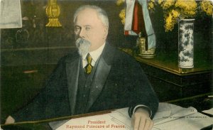 Artist impression C-1915 President Raymond Poincare France Postcard 7161