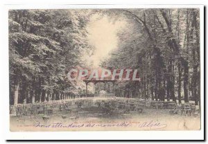 Compiegne Old Postcard The park kiosk