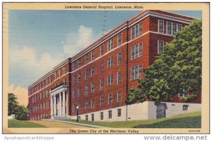 Massachusetts Lawrence General Hospital The Queen City Of The Merrimac Valley...