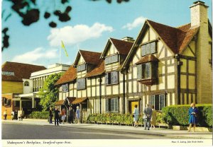 Shakespeare's Birthplace in 1564 Stratford Upon Avon England 4 by 6