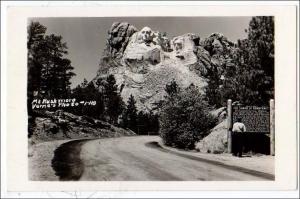 RPPC, Mt Rushmore , South Dakota