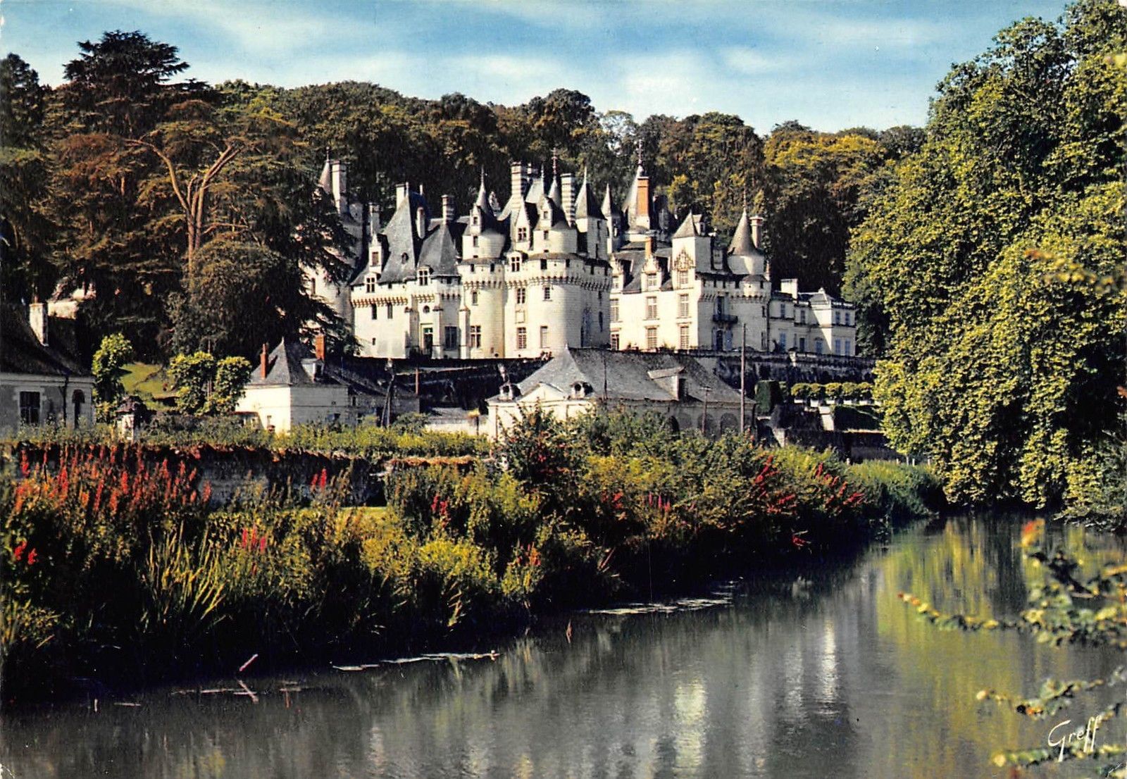 France Les Chateaux De La Loire Le Chateau D Usse Indre Et Loire Castle Europe France Other Unsorted Postcard Hippostcard