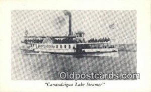 Canandaigua Lake Steamer Steam Ship Unused close to perfect