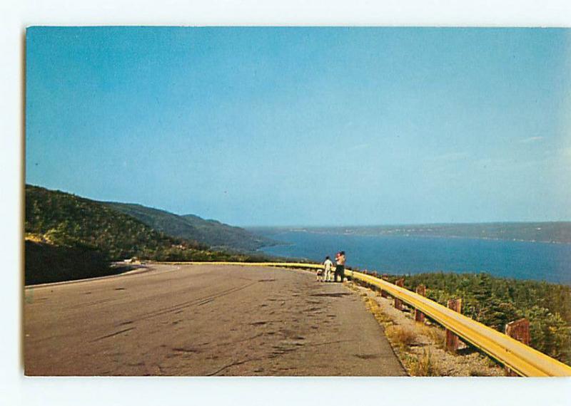 Vintage Postcard Bras Dor Lakes  Lookoff Kelly Mountain Nova Scotia Cana  # 2619