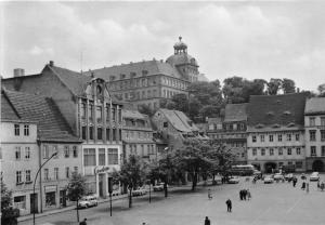 BG1651 car voitures bus weissenfels karl marx platz    CPSM 14x9.5cm  germany