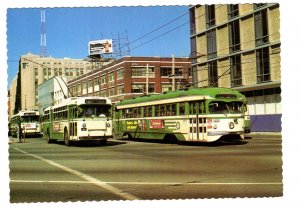 Trolleycoach, Marmon-Herrington, Downtown Victoria, British Columbia