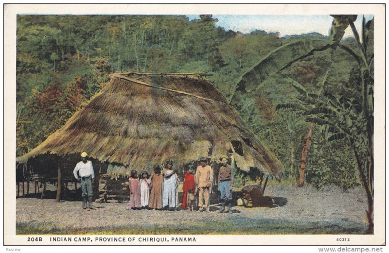 Indian Camp , Province of Chiriqui , Panama , 1910s
