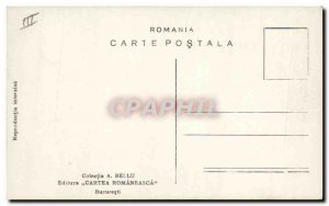 Old Postcard Shepherd Sheep Romania Romania