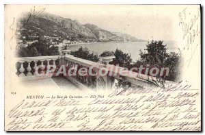 Postcard The Old Menton Garavan Bay