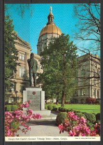 Georgia, Atlanta - State Capitol - Governor Talmadge Statue - [GA-031X]