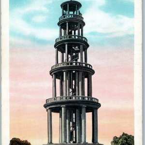 c1910s Vicksburg MS Observation Tower Jackson Road Military Park Unposted A189