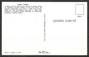 Virginia, Leesburg - Loudoun County Courthouse - [VA-019]