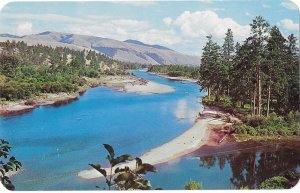 The Bitterroot River & Sapphire Mountain Range from Lolo Montana Highway 93