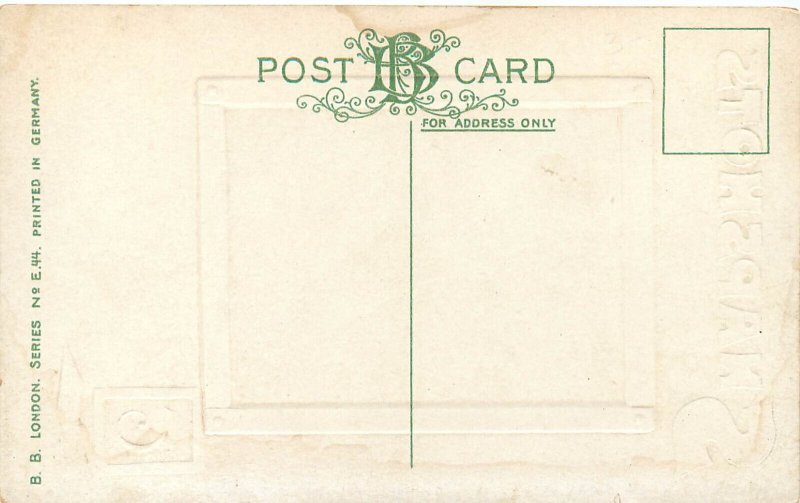 BB London Postcard E 44 Snapshots From This Town Lovers on Starry Night Camera