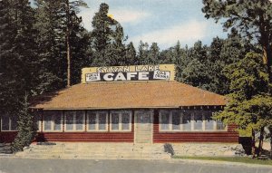 J82/ Sylvan Lake New York Postcard Linen Sylvan Lake Caf� Food 20