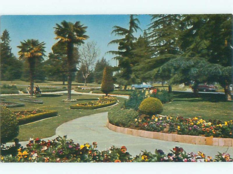 Pre-1980 PARK SCENE Long Beach - Near Los Angeles California CA AF7247