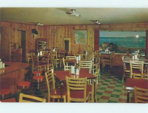 Unused Pre-1980 VITEKS RESTAURANT St. Ignace Michigan MI M8982