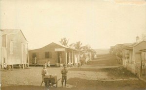 Panama C-1915 Village Street Scene Cold Beer Postcard 22-466