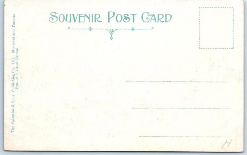 YARMOUTH, NOVA SCOTIA Canada   Birdseye from GRAND HOTEL ca 1910s   Postcard