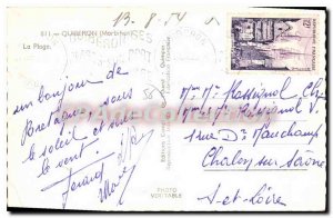 Old Postcard Quiberon Beach