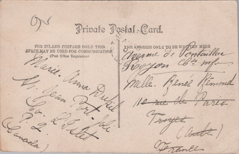 Canada Quebec Cape Diamond Quebec City Vintage Postcard C362