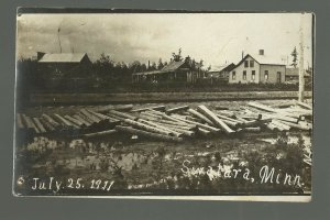 Swatara MINNESOTA RP 1911 STREET SCENE nr Hill City Remer Emily GHOST TOWN?