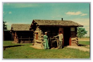 Original Pony Express Station Pioneer Village Minden Nebraska Postcard