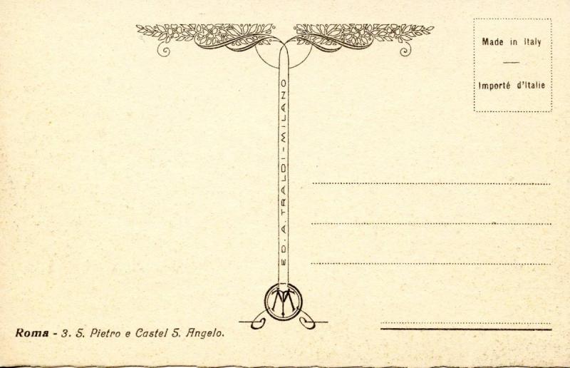 Italy - Rome, Castles of St. Peter and St. Angelo