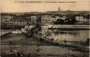 CPA BOULOGNE-sur-MER Le Port Maguet Panorama de BOULOGNE (405865)