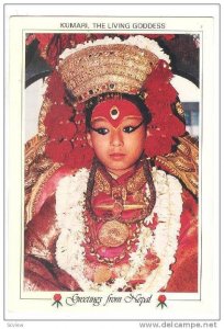 Kumari, The Living Goddess. NEPAL , 70-80s
