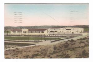 Barstow Union High School CA California 1942 Postcard