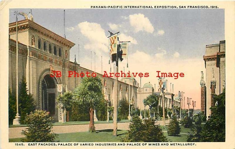 Pan Pacific Expo, East Facades, Palace of Varied IndustriesMines