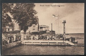 Isle of Wight Postcard - Royal Yacht Squadron, Cowes   RS12973