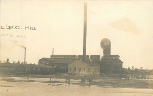 Postcard RPPC Minnesota Bemidji  Mill Logging Lumber C-1910 Sawmill 23-1871