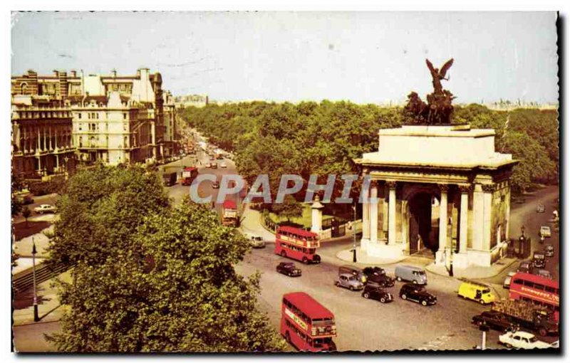 Modern Postcard Hyde Park Corner London