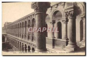 Old Postcard Ile St Honorat Lerins Abbey Cloister Gallery