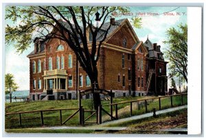 1908 View Of St. Joseph's Infant Home Utica New York NY Antique Postcard