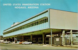 Nogales AZ United States Immigration Station Unused Vintage Postcard G84