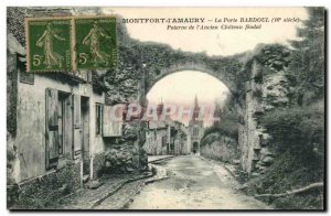 Old Postcard Montfort l & # 39amaury Postern Gate Bardoul of & # 39ancien feu...