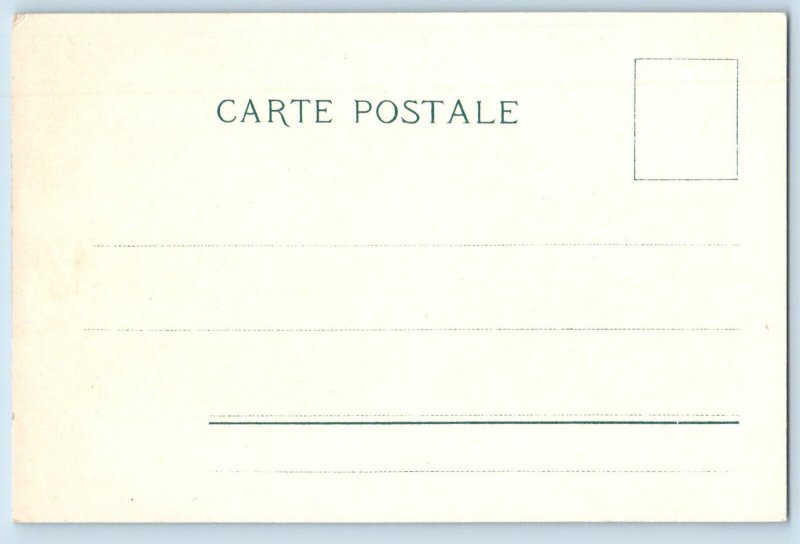 Haifa Palestine Postcard Hello From Mont Carmel c1905 Antique Unposted