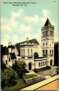 Bland Street Methodist Episcopal Church Bluefield WV Vintage Postcard M31